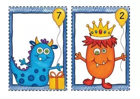 Vorschau - Stationenlernen - Lesespaziergang MONSTERPARTY - Seite 3