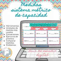 Vista previa - Interactivos - Medidas sistema métrico de capacidad guía de estudio digital - Portada