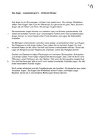 Vorschau - Arbeitsblätter - Das Auge - Sachtext Lesetraining/Lückentext HSU/DaF/DaZ - Seite 1