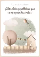 Vista previa - Refuerzo / NEE / Materiales de apoyo - Cuento ¡Chocolate y galletas que se apaguen las velas! - Portada