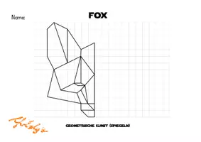 Vorschau - Arbeitsblätter - Geometrie - Geometrische Kunst - geometrisches Zeichnen - Materialpaket - Seite 3