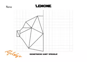 Vorschau - Stationenlernen - Geometrie - Geometrische Kunst - geometrisches Zeichnen Teil 2 - Seite 3