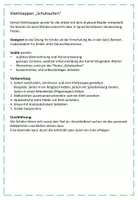 Vorschau - Spiele - Sprachförderung „Schulsachen“: Klettmappen (Anybook Reader; DaZ/DaF) - Seite 1