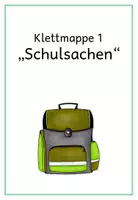 Vorschau - Spiele - Sprachförderung „Schulsachen“: Klettmappen (Anybook Reader; DaZ/DaF) - Seite 2