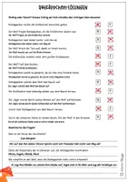 Vorschau - Stationenlernen - Arbeitsblatt Märchen ROTKÄPPCHEN: Aufgaben zum Märchentext - Seite 3