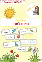 Vorschau - Spiele - Frühling: Domino (Deutsch & DaZ) - Deckblatt