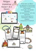 Vorschau - Stundenentwürfe - Paket Religionsunterricht Ostern, Weihnachten, Sankt Martin - Deckblatt