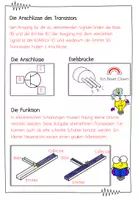 Vorschau - Arbeitsblätter - Der npn-Transistor und seine Grundschaltungen - Seite 2