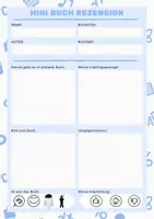 Vorschau - Arbeitsblätter - Materialpaket - Buchbewertung DE / FR - Seite 3