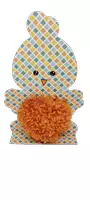 Aperçu - Matériel pour travaux manuels / dessin - Gabarits animaux pompon pour déco de table pour Pâques version complète - Page de couverture