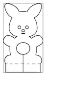 Aperçu - Matériel pour travaux manuels / dessin - Gabarits animaux pompon pour déco de table pour Pâques version complète - Page 1