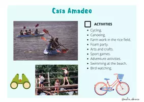 Vista previa - Hojas de trabajo - Planning a school trip: information cards and activity - página 3