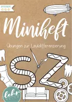 Vorschau - Arbeitsblätter - Miniheft zur Lautdifferenzierung von S und Z - Deckblatt