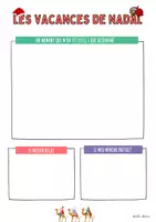 Vista previa - Hojas de trabajo - Compartim les vacances de Nadal - página 3