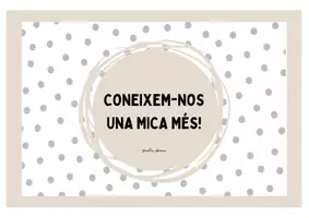 Vista previa - Tarjetas / Manipulativos - Coneixem-nos una mica més! (Joc inici curs) - Portada