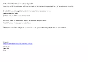 Vorschau - Arbeitsblätter - DaZ/ DaF Sprechübung Modalverb müssen. - Seite 2