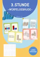 Vorschau - Unterrichtsreihen - Würfelgebäude: 3. Stunde (Klasse 1/2) - Deckblatt