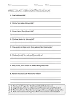 Vorschau - Arbeitsblätter - AB mit Fragen zum Thema "Winterschlaf" + Lösungsblatt + Infografik - Deckblatt
