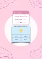 Vista previa - Juegos / Gamificación - Láminas conciencia de rima - Portada