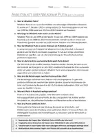 Vorschau - Arbeitsblätter - AB mit Fragen zum Thema "Wladimir Putin" + Lösungsblatt + Infografik - Seite 2