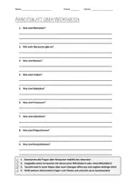 Vorschau - Arbeitsblätter - AB mit Fragen zum Thema "Wortarten" + Lösungsblatt + Infografik - Deckblatt