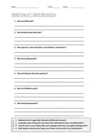 Vorschau - Arbeitsblätter - AB mit Fragen zum Thema "Wurzeln" + Lösungsblatt + Infografik - Deckblatt
