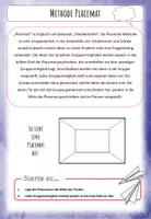 Vorschau - Arbeitsblätter - Methodentraining "Placemat" mit Lerntext und Praxisübung - Seite 1