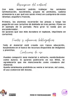 Vista previa - Manualidades / Dibujos para colorear - Lapbook Les animaux Esp FR - página 1