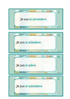 Aperçu - Apprentissages en autonomie - SMG : devinettes sur les longueurs jeu des paires P3 - Page 2