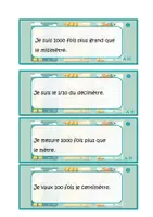 Aperçu - Apprentissages en autonomie - SMG : devinettes sur les longueurs jeu des paires P3 - Page 3