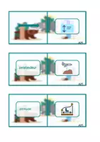 Aperçu - Apprentissages en autonomie - SMG: Dominos sur le vocabulaire des longueurs P3 - Page 1