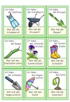 Vorschau - Spiele - Frühling - Lesespiel - Ich habe .. Wer hat ..? in 2 Versionen - Seite 3