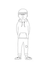 Vorschau - selbst erstellte Cliparts/Grafiken - Cliparts für Personenbeschreibungen (männlich) - Seite 1