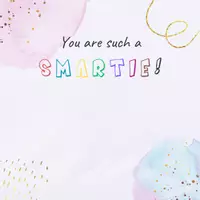 Vorschau - Bildkarten - Prüfungsmotivation - You are a smartie! - Seite 3