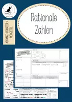 Vorschau - Arbeitsblätter - AO Rationale Zahlen - Deckblatt