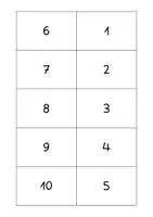 Vorschau - Arbeitsblätter - Einmaleins 1x1 Karteikarten Selbstkontrolle Quizkarten - Seite 2