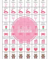 Aperçu - Affichage - STICKERS ST-VALENTIN 💓 - Page de couverture
