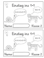 Vorschau - Arbeitsblätter - Materialpaket Einmaleins - Seite 3