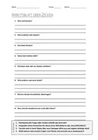 Vorschau - Arbeitsblätter - AB mit Fragen zum Thema "Zecken" + Lösungsblatt + Infografik - Deckblatt