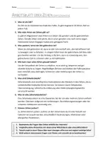 Vorschau - Arbeitsblätter - AB mit Fragen zum Thema "Zeh" + Lösungsblatt - Seite 1