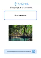 Vorschau - Arbeitsblätter - Baumwurzeln - KOSTENLOS - Biologie 5. & 6. Klasse - Deckblatt