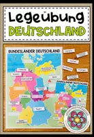 Vorschau - Fördermaterial/Inklusion - DEUTSCHLAND (Bundesländer) - Legeübung / Klettübung - Deckblatt