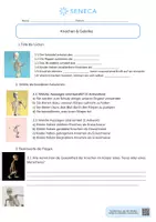 Vorschau - Arbeitsblätter - Knochen & Gelenke - Biologie 5. & 6. Klasse - Seite 1