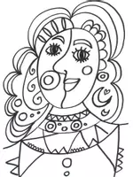 Vorschau - Arbeitsblätter - Porträts malen wie Picasso - Seite 2