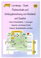 Vorschau - Stundenentwürfe - Materialpaket: Flächen und Körper - Seite 1