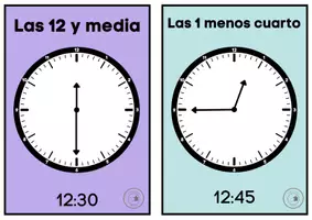Vista previa - Tarjetas / Manipulativos - La hora - página 2