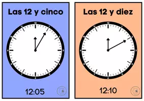 Vista previa - Tarjetas / Manipulativos - La hora - página 3