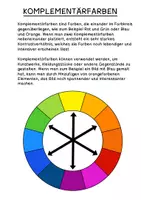 Vorschau - Stundenentwürfe - Bunte Vögel Kunstprojekt - Komplementärfarben im Frühling & Sommer - Seite 2