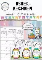 Vorschau - Arbeitsblätter - Ostern - Immer 10 - Deckblatt