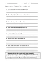 Vorschau - Arbeitsblätter - Lernposter + AB mit Fragen zum Thema "Zeugen Jehovas" + Lösungsblatt + Mindmap + Infografiken - Seite 2